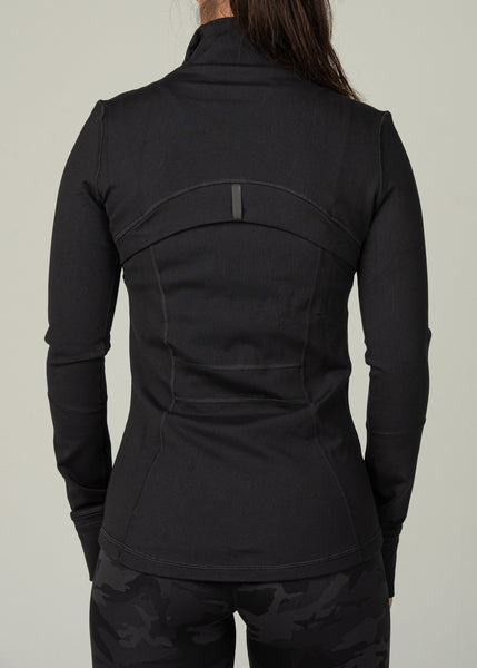 Effortless Jacket - Sweat Industry Apparel Black Back