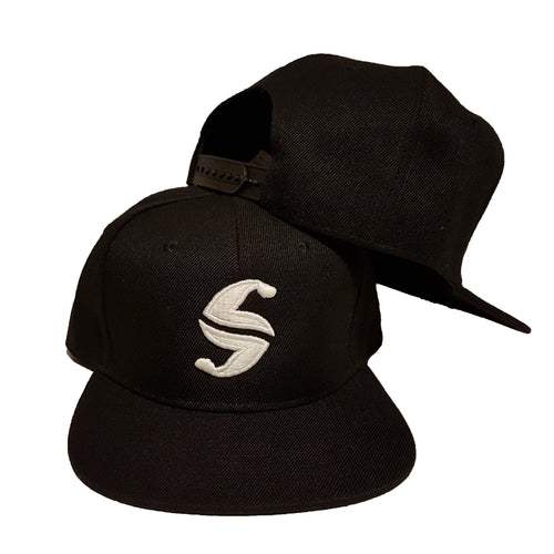 Classic Snap Back - Sweat Industry Apparel Black/White Front