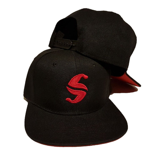 Classic Snap Back - Sweat Industry Apparel Black/Red Front