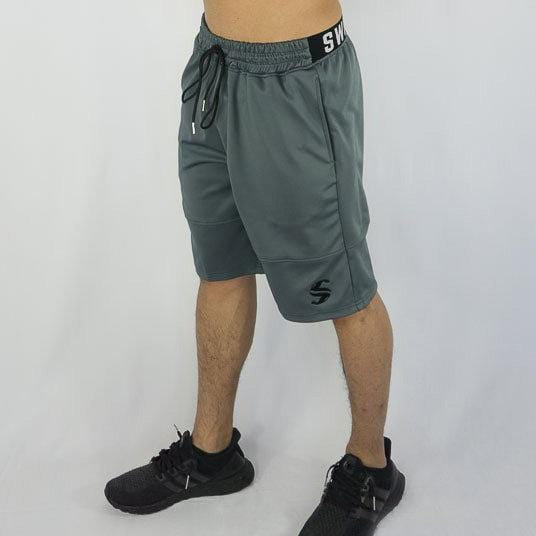 Cyclone Shorts - Sweat Industry Apparel Grey Front