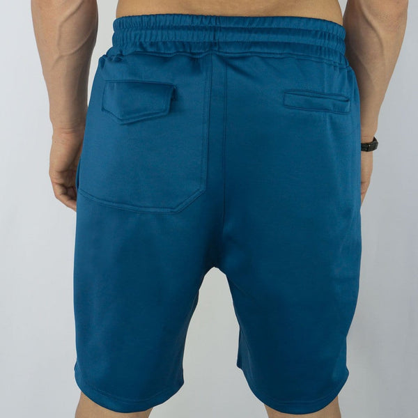 Training Shorts - Sweat Industry Apparel Olympic Blue Back