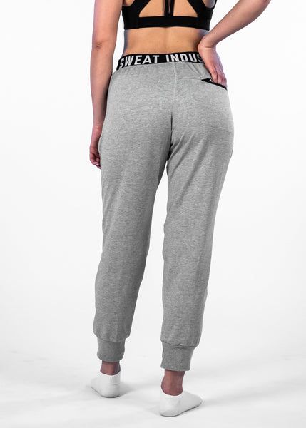 SI Jogger - Sweat Industry Apparel Grey Space Dye Back