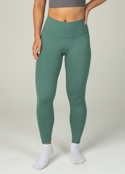 Ethereal 2.0 7/8 Leggings - Sweat Industry Apparel Pine Front