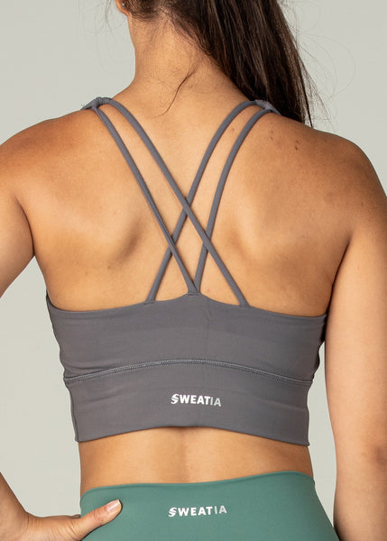 Ethereal Sports Bra - Sweat Industry Apparel Shadow Back
