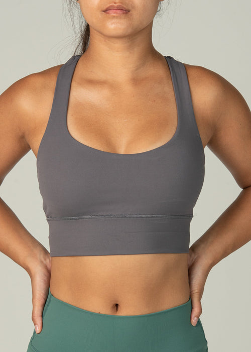 Ethereal Sports Bra - Sweat Industry Apparel Shadow Front
