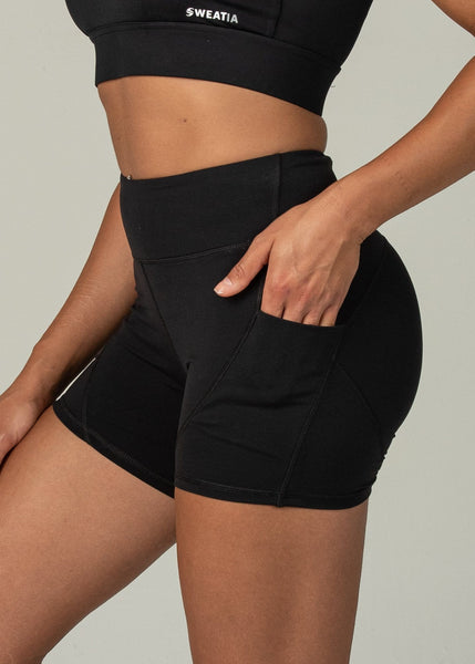 Vital Shorts - Sweat Industry Apparel Black Side