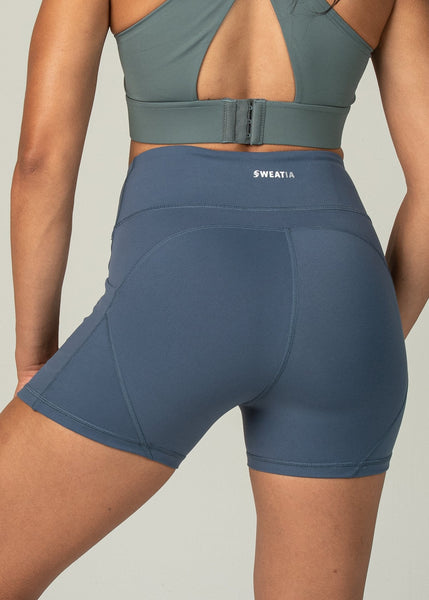 Vital Shorts - Sweat Industry Apparel  Azure Back