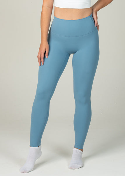 Ethereal 2.0 7/8 Leggings - Sweat Industry Apparel Pastel Blue Front